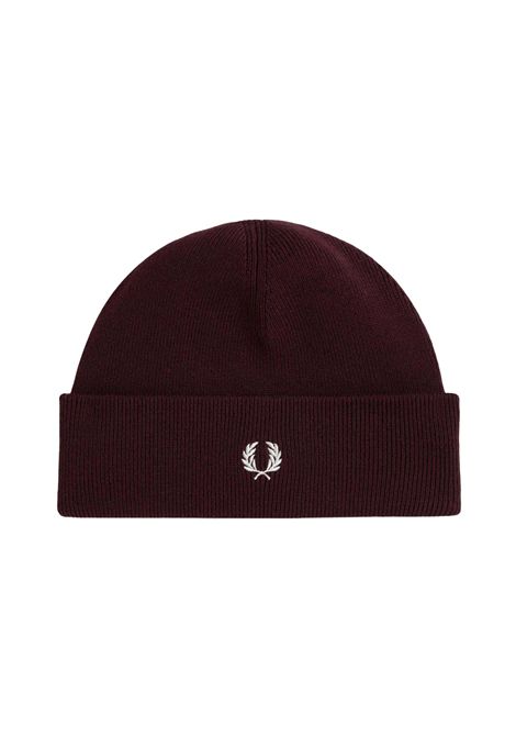Fred Perry Classic Beanie Bordeaux Unisex FRED PERRY | Beanies | C8161-K22